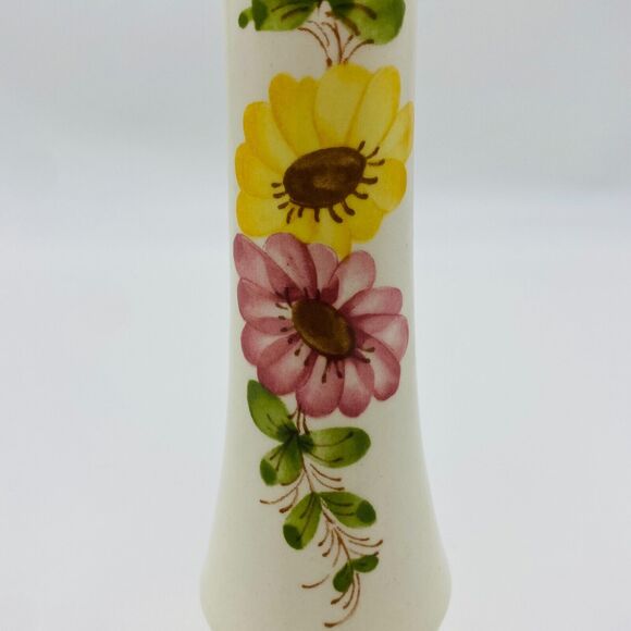 Vintage SADO International Flower Ceramic Bud Vase Portugal Hand Made for FTD - Picture 2 of 8